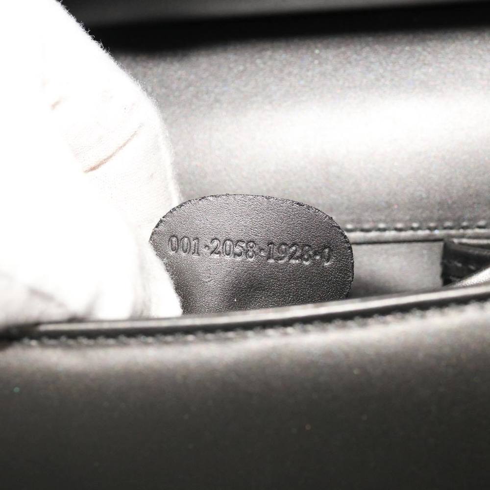 GUCCI Hand Bag Leather Black Auth yk10455 - Picture 11 of 16